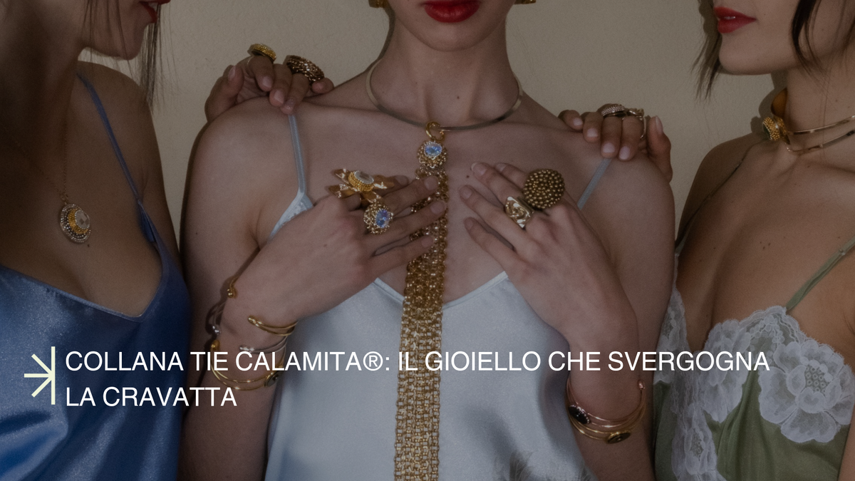 Collana Tie Cravatta di Claudia De Rosa Jewelry 