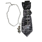 3 pezzi in 1 Collana Cravatta Gioiello Urban Warrior by claudia de rosa jewelry