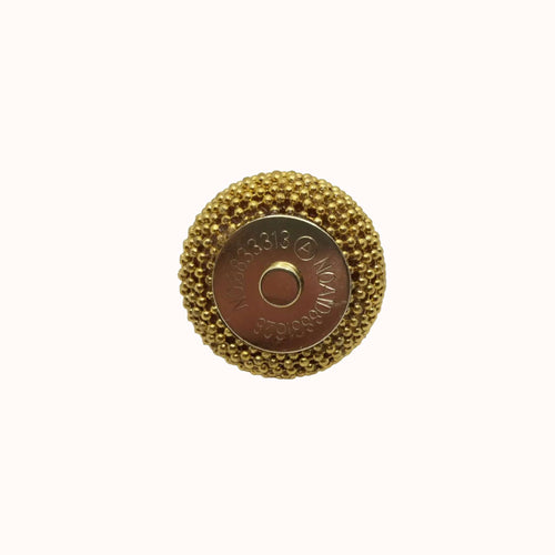 anello calamita chunky gold by claudia de rosa jewely