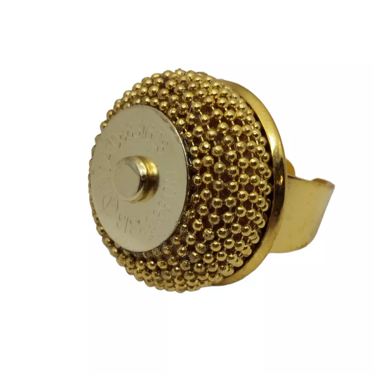 ANELLO CALAMITA CHUNKY GOLD