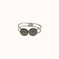 BRACCIALE CALAMITA DOUBLE SNAP - Argento - Bracciale Calamita