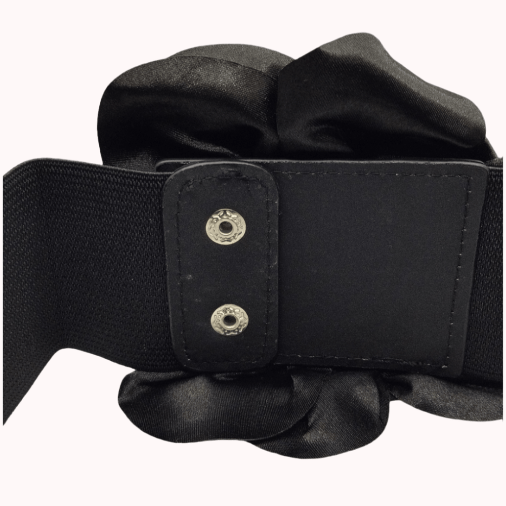 CINTURA CALAMITA BLACK BLOOM