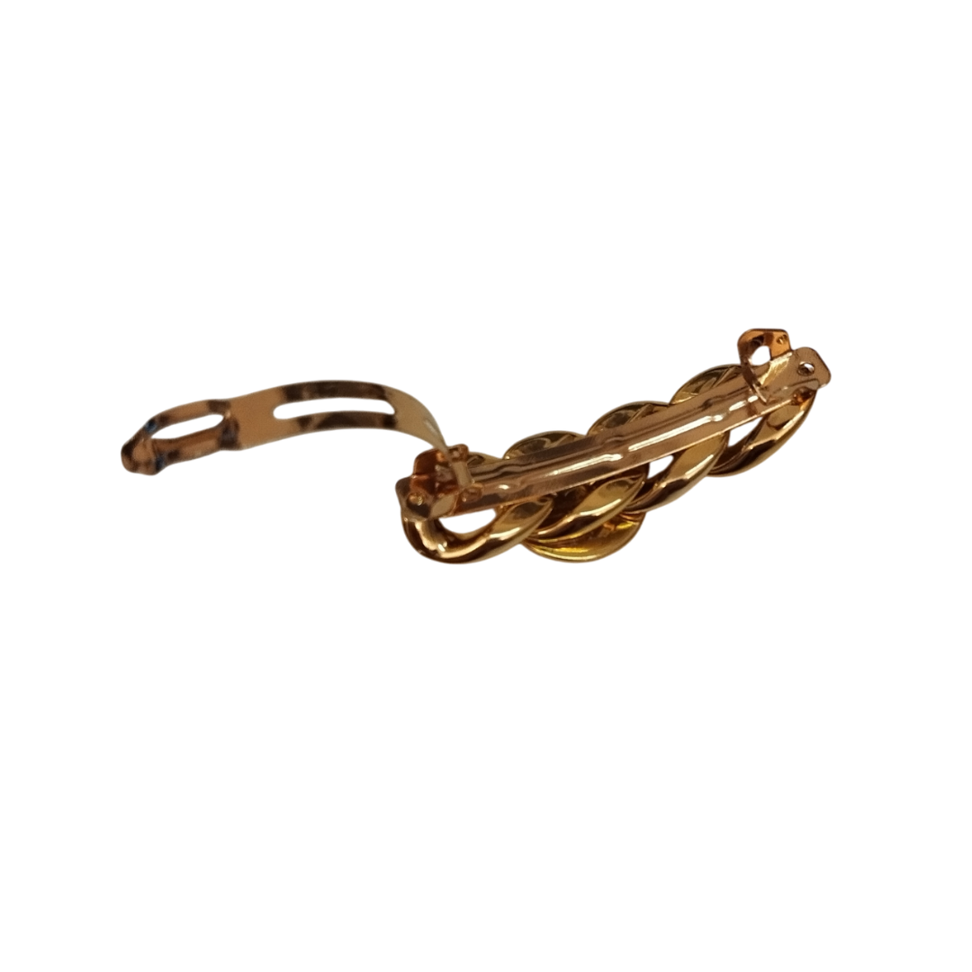 FERMAGLIO CALAMITA CATENA GOLD - CLAUDIA DE ROSA JEWELRY