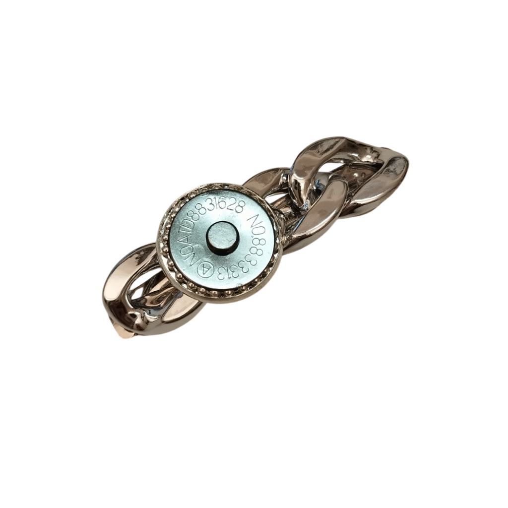 FERMAGLIO CALAMITA CATENA SILVER - CLAUDIA DE ROSA JEWELRY
