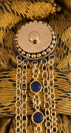 N.22 Wild Gold _dettaglio_pendente