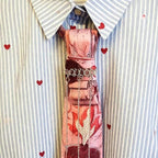 N.11 Cravatta Gioiello Donna Hearts