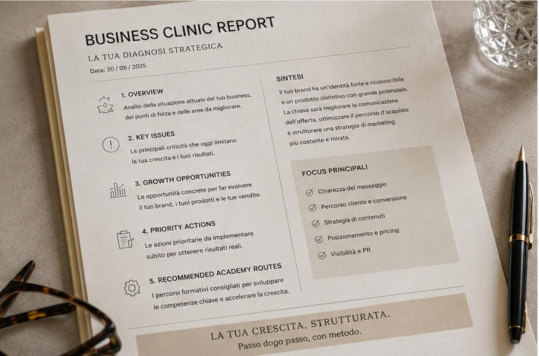 business-clinic-report