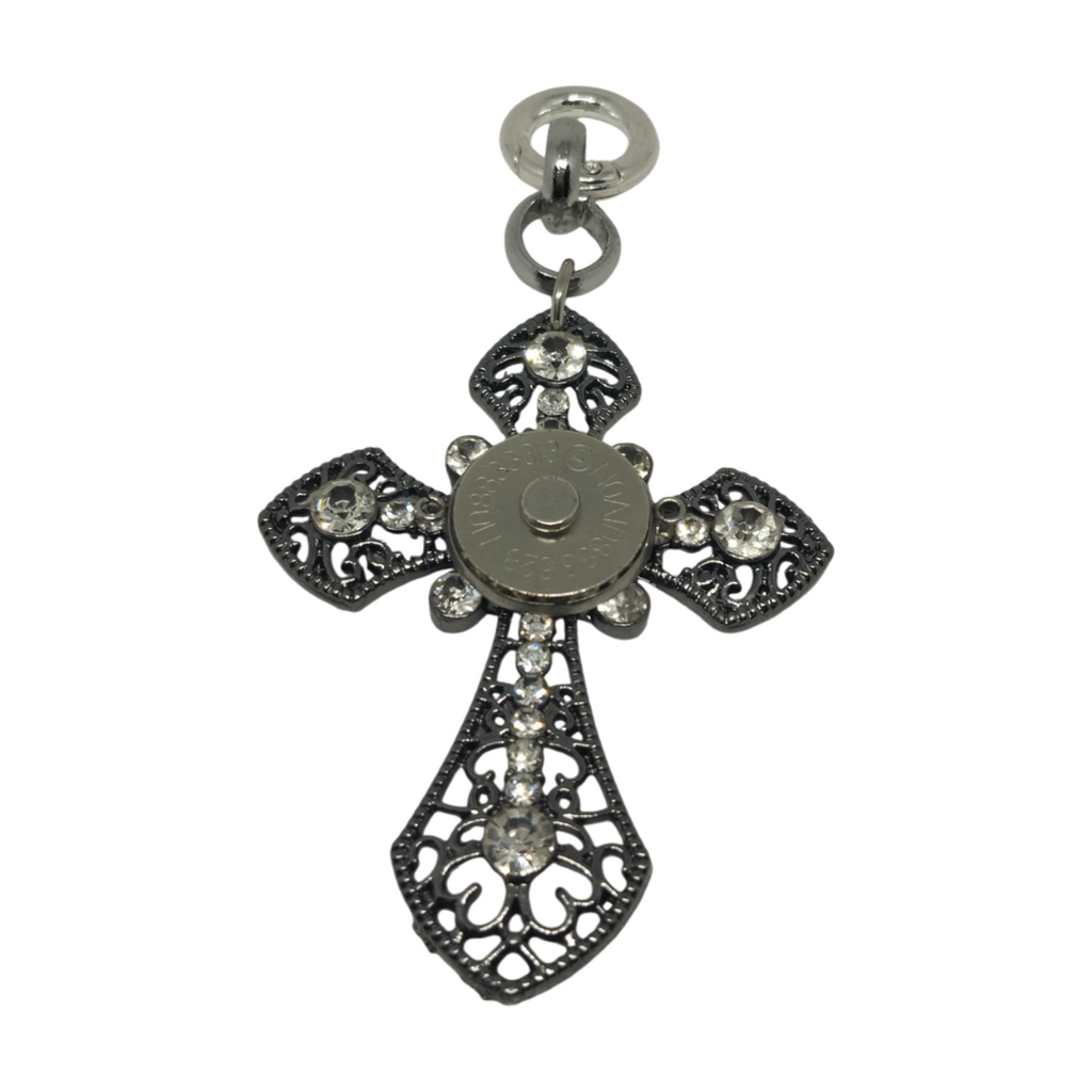 CHARM CALAMITA CROCE BLACK