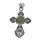 CHARM CALAMITA CROCE BLACK