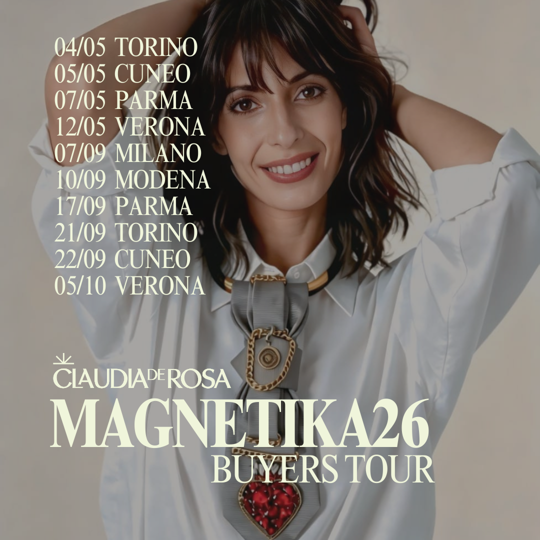 tappe italiane Magnetika Tour 2026 per buyers e rivenditori