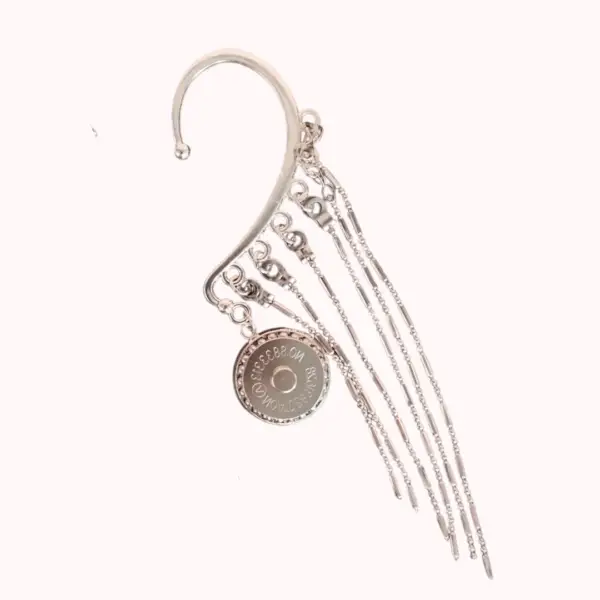 Orecchino Earcuff Medusa Silver