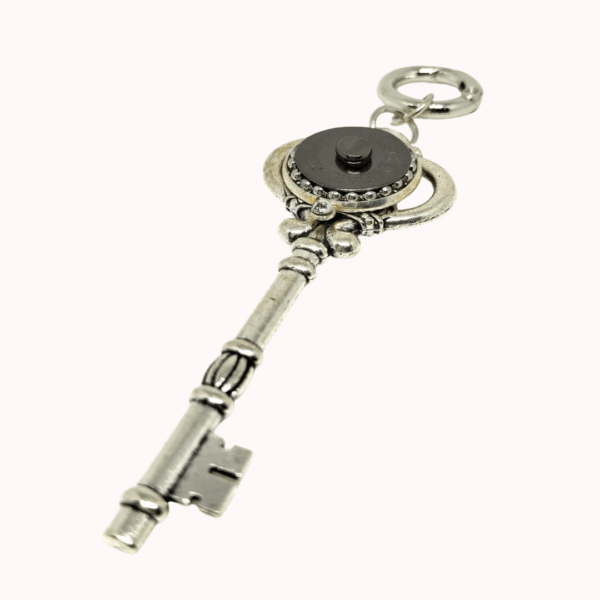 Clap key Argento charm per gioielli componibili claudia de rosa jewelry